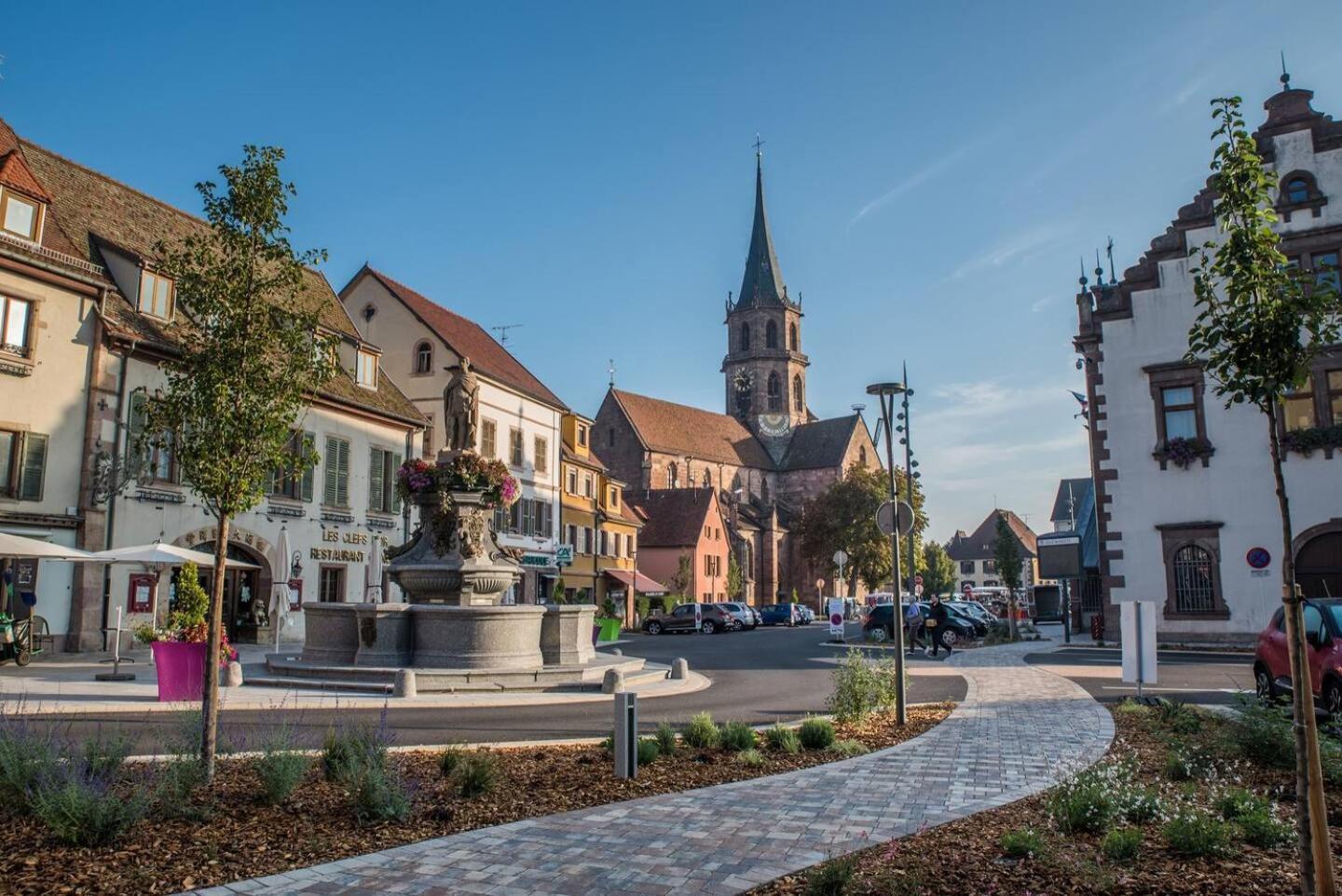 Gite La Glycine, Moderne Tres Propre 3 Lits Soultz-Haut-Rhin Buitenkant foto