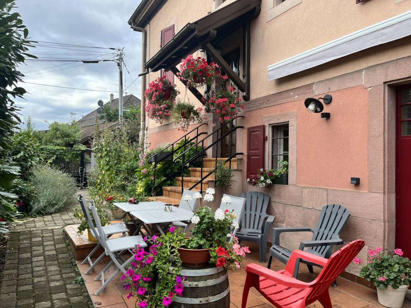 Gite La Glycine, Moderne Tres Propre 3 Lits Soultz-Haut-Rhin Buitenkant foto